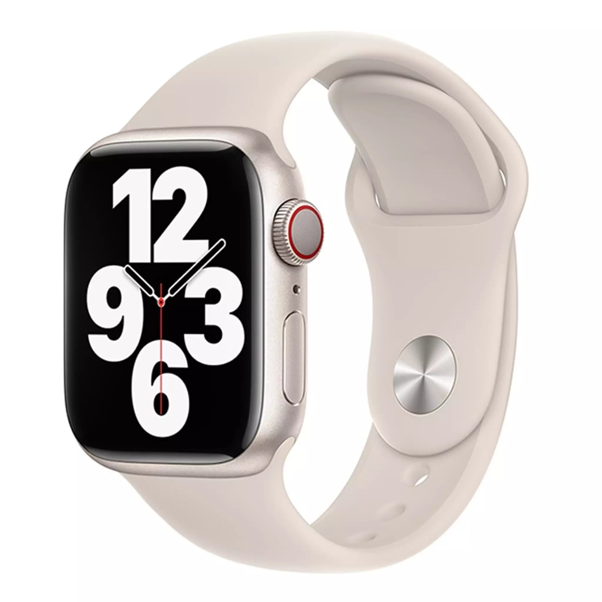 Devia - Silicone Strap for Apple Watch (42mm/44mm/45mm/49mm) - Starlight