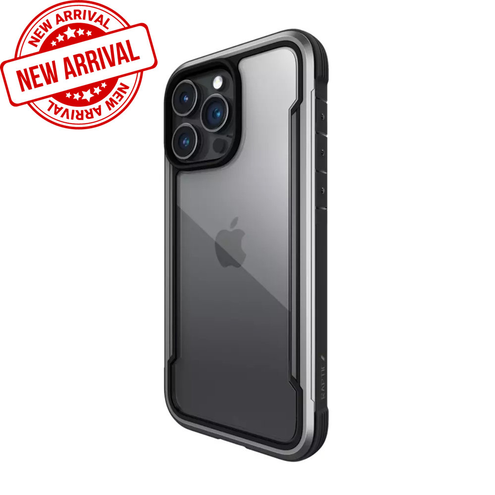 Raptic Shield for iPhone 15 Pro - Black