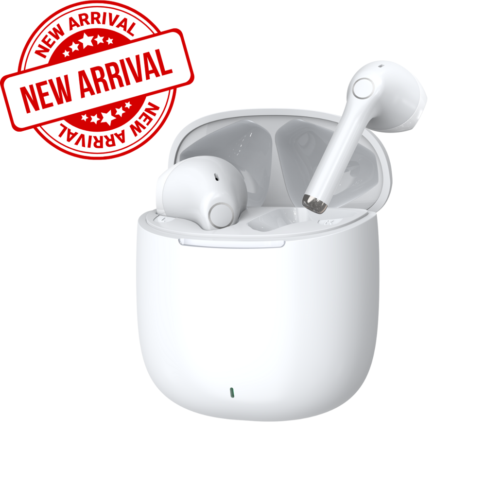 Devia - Joy A13 - True Wireless Earbuds & Powerbank - White