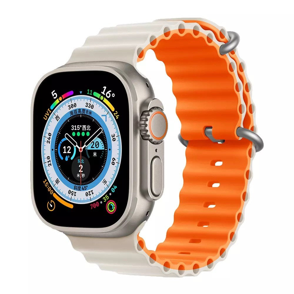Devia - Sports Strap for Apple Watch (42mm/44mm/45mm/49mm) - Orange Starlight