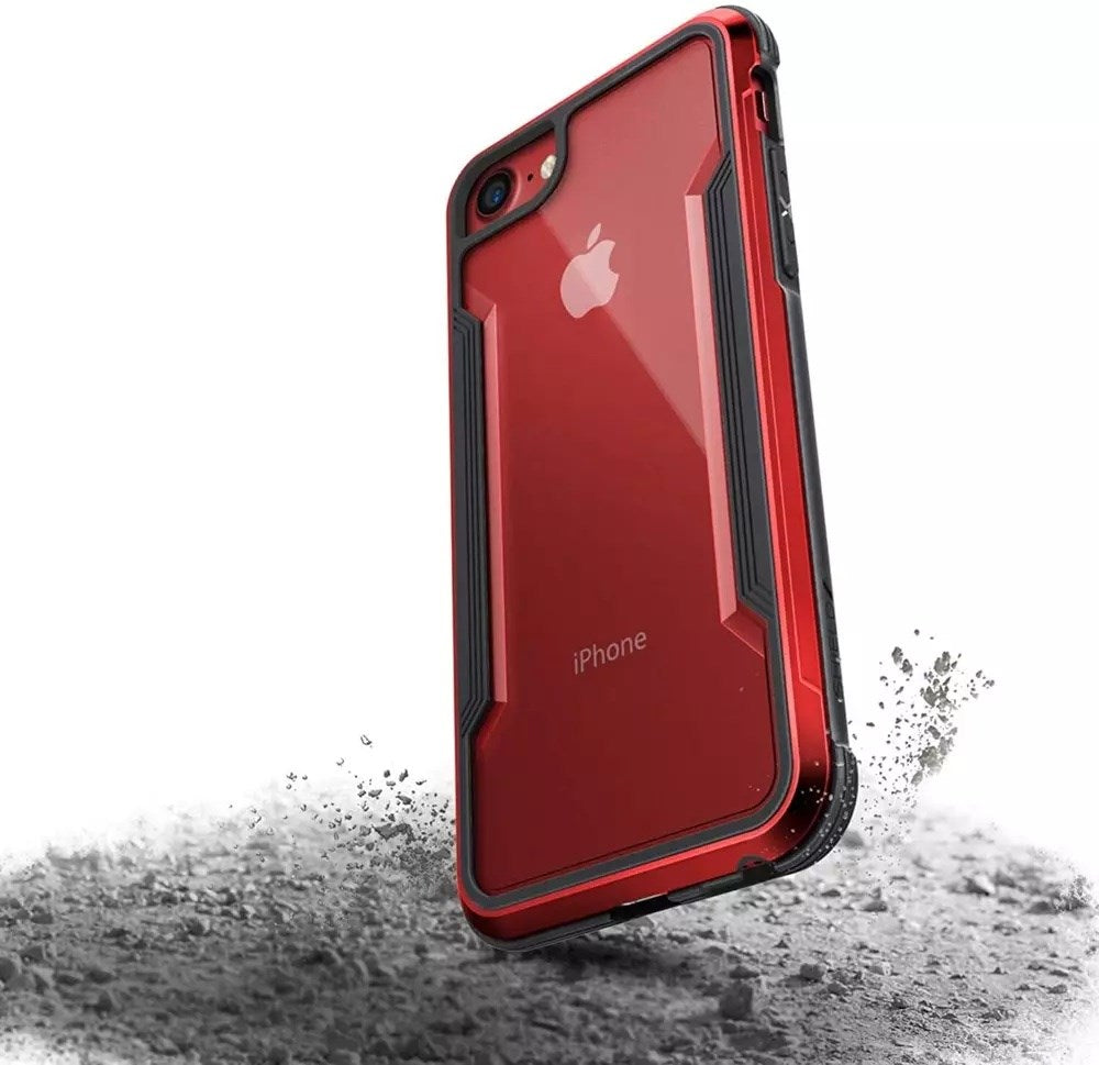 Raptic Shield for iPhone SE/8/7 - Red