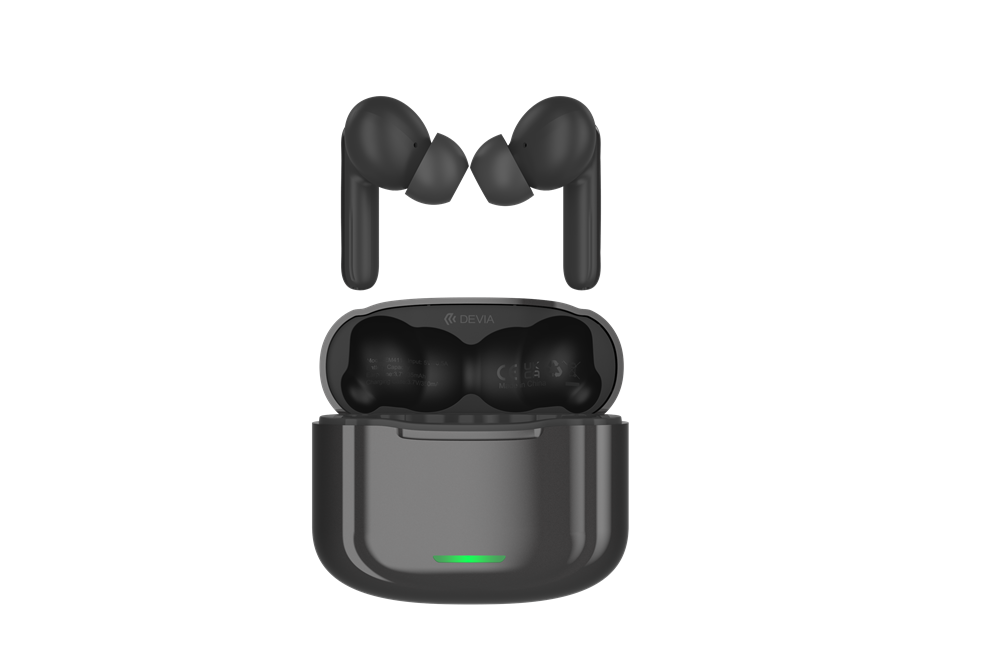 Devia - ANC-E1 - True Wireless Earbuds & Powerbank - Black