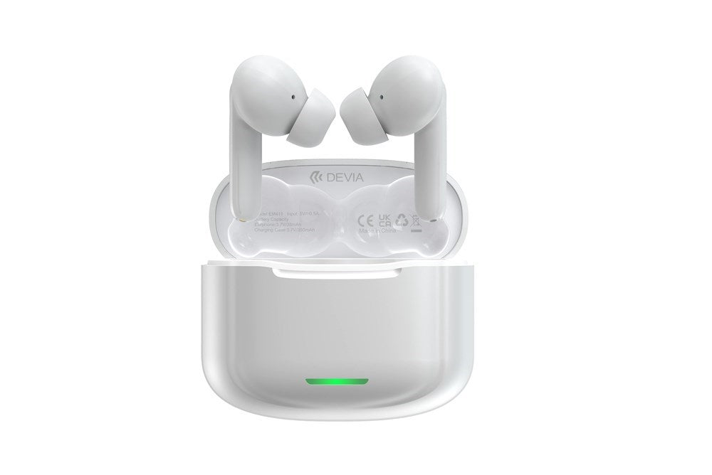 Devia - ANC-E1 - True Wireless Earbuds & Powerbank - White