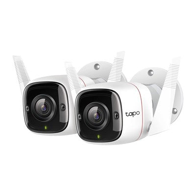 TP Link TAPO C310P2 V2 Outdoor Security Wi-Fi Camera 2 Pack