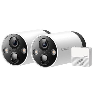 Tapo C420S2 Smart Wire-Free Security Camera System (1080P) - 2 Camera System