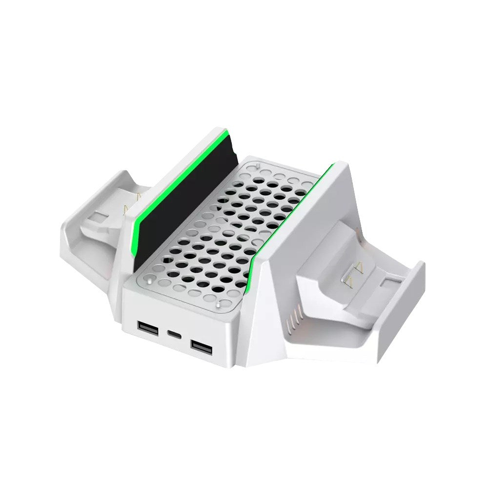 Dobe - Multifunctional Cooling & Charging Stand for Xbox Series S - White