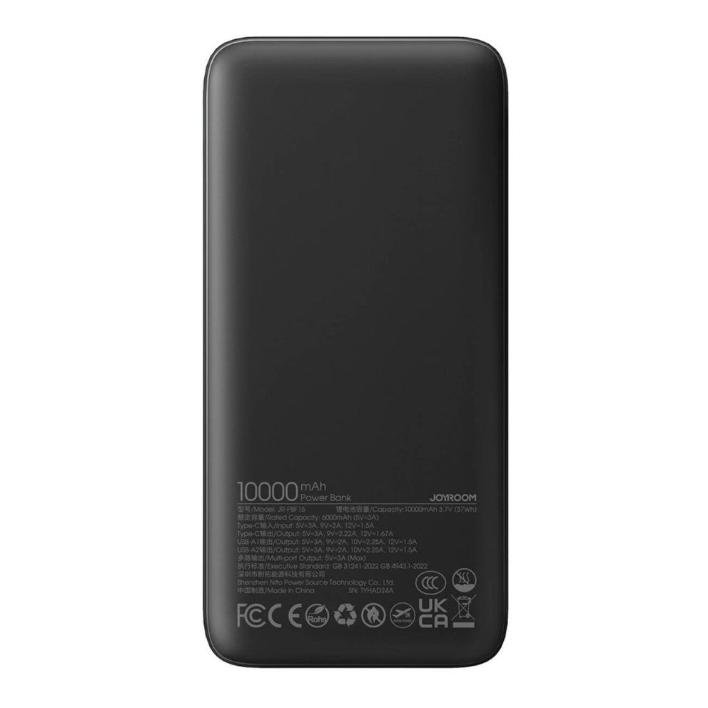 Joyroom - JR-PBF15 Powerbank 10000mAh USB-C USB-A - 22.5W - Black