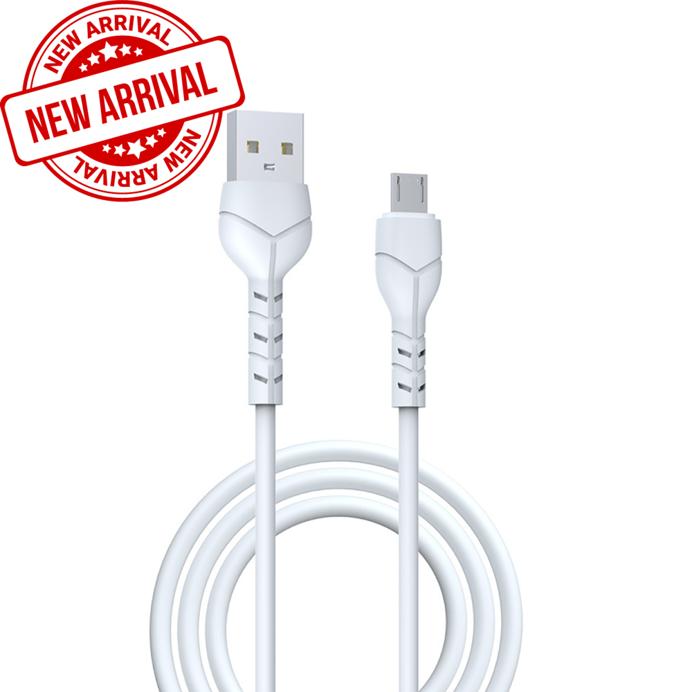 Devia - 1m Basic (2.1A) USB to Type C Cable - White