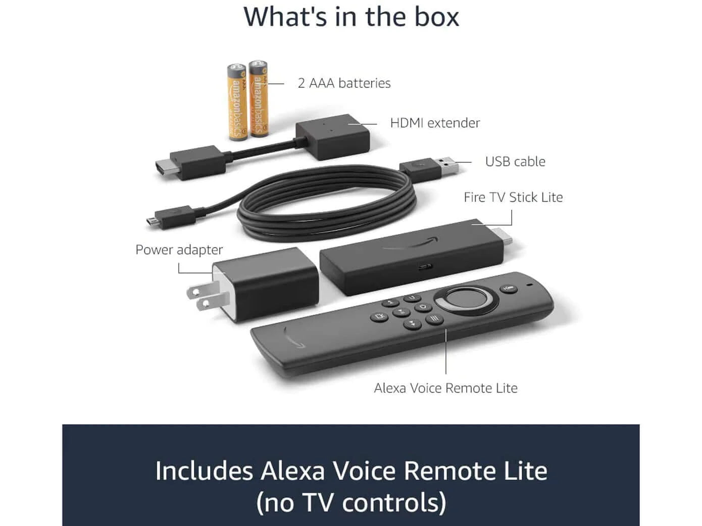 Amazon Fire TV Stick LITE With Alexa Voice Remote 2020 Version